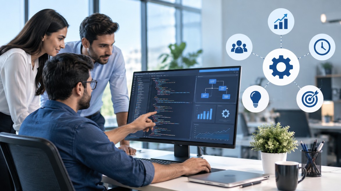 How Can a Custom Software Development Solution Improve Business Efficiency?